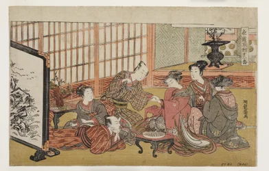 Banquet dans une maison riche, 1770-74